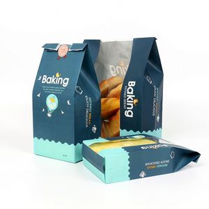 Bolsas de Papel Kraft para Galletas, Resistentes a la Grasa, Desechables, con Logotipo Personalizado, Color y Tamaño a Elección, Grado Alimenticio, para Empacar Sándwiches, Pan y Postres, Flexiloop - Product Image 2