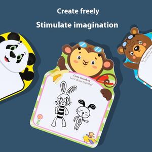 لعبة كتابات خشبية تعليمية متعددة الوظائف للأطفال لوحة رسم بوق مغناطيسي لوحة رسم لوحة رسم للأطفال - Product Image 2
