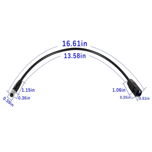 Cable adaptador Universal Sonar 2 de 7 pines compatible con Humminbird Fish Finder y Minn Kota Universal Sonar 2 (US2) Transductor - Product Image 4