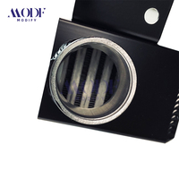 Intercooler double barre et plaque MQB EA888 Gen3 pour VW Golf GTI R MK7 MK7.5 Audi S3 8V, kit de refroidissement performance avec flexibles en silicone