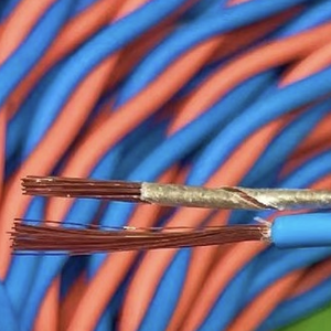سلك كهربائي منزلي مقاوم للحريق متعدد الجدائل بقلب نحاسي مضاد للشيخوخة من PVC RVS ثنائي النواة 1.5 مم²/2.5 مم² بسعر المصنع - Product Image 3