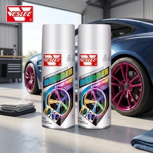 Pintura en <span class=keywords><strong>Aerosol</strong></span> Impermeabilizante para Llantas VESLEE, Protección de Pintura Desprendible - Product Image 1
