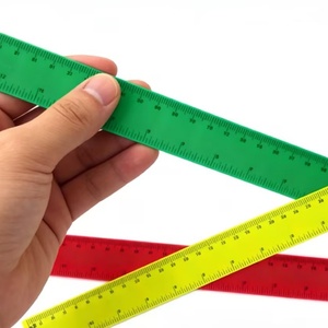 Reglas de Plástico del Fabricante con Buen Precio para el Mercado Africano, 30 cm, Artículos Escolares de Colores para Dibujo de Estudiantes, Papelería - Product Image 3