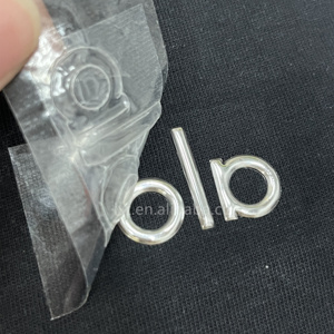 고급 열 전달 의류 TPU 인쇄 라벨 빨 실버 TPU 라벨 맞춤 프로모션 브랜드 로고 패치 - Product Image 3