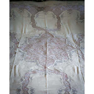 Soft Cotton Linen <b>Bedspread</b> with Cant Lace Microfiber Quilted <b>Coverlet</b> for Home Hotel Use Available in Single Queen King Sizes - Product Image 4