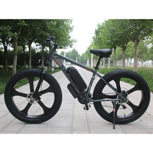 Vélo électrique à pneus gras de <span class=keywords><strong>26</strong></span> <span class=keywords><strong>pouces</strong></span>, 21 vitesses, cadre en aluminium, batterie 48v, moteur haute vitesse 750w, vélo de montagne à suspension intégrale, vente en gros - Product Image 2