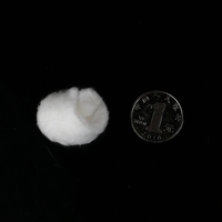 Boules de coton 100% pur coton, boules de coton dentaire, boules de fil de coton 12 plis, boules de laine de coton 100% pure