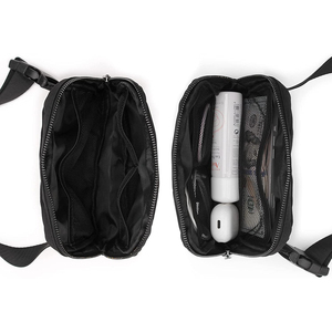 Sac banane unisexe réglable avec fermeture éclair, sac <span class=keywords><strong>de</strong></span> ceinture <span class=keywords><strong>de</strong></span> voyage pour toutes les occasions - Product Image 5