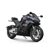 Moto électrique tout-terrain pour adultes, pneus larges, 72V, vitesse maximale de 110 km/h, avec tous les accessoires haut de gamme