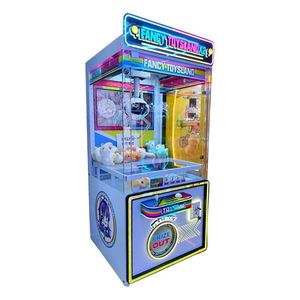 Máquina de grúa de dos garras estilo japonés con muñecos de peluche, operada con monedas, ideal para centros de juego - Product Image 2
