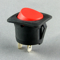Interrupteur à bascule rond 6a 250v T85 1e4