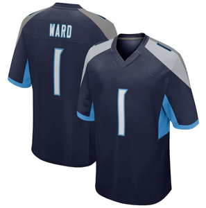 Camiseta de Fútbol en Oferta, Bordado Azul # <span class=keywords><strong>1</strong></span> Jersey de Cameron Ward para hombre de <span class=keywords><strong>Tennessee</strong></span> - Product Image 6
