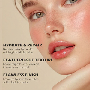 Private Label Moist urizing Lip Gloss Benutzer definierter atember au bender Lippenstift Hot Selling Langlebiger Press Mirror Lipstick - Product Image 2