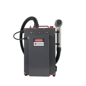 Nettoyage au laser à fibre pulsée pour surfaces métalliques, nettoyeur laser 50W 100W 200W, mini machine portable de décapage de rouille au laser pulsé, prix - Product Image 2