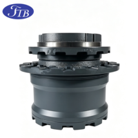 Boîte de vitesses de translation FTB 9080113 EX120-2, 14 trous supérieurs, 16 trous inférieurs, arbre moteur 23T pour réducteur final d'excavatrice Hitachi EX120-2, pièces OEM