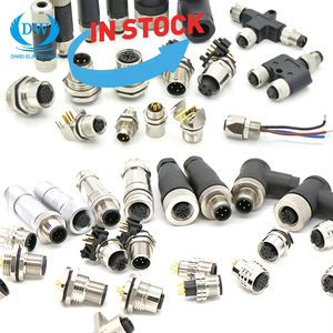 Konektor Multi Pin M12 Tahan Air IP65-IP68 Plastik Jantan-Betina Perakitan Sistem Pemantauan Lapangan PV Jangka Panjang - Product Image 2