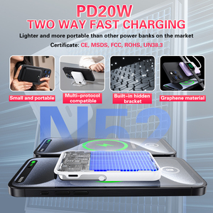Power Bank Portatile per Telefono 5000mAh Mini Caricabatterie Wireless Magnetico 10000mAh - Product Image 3