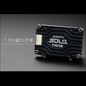 RUSH TANK SOLO 5.8G 48CH PitMode 1.6W VTX Ajustable <span class=keywords><strong>2</strong></span>-6S Micrófono Integrado Carcasa de Enfriamiento CNC para Carreras FPV RC <span class=keywords><strong>Freestyle</strong></span> Long - Product Image 2