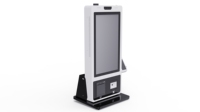Торговый киоск POS оптом для фастфуда, система самообслуживания POS на Android/Windows, с емкостным сенсорным экраном 15,6-32 дюйма