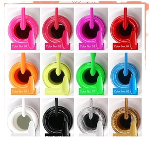 Vernis Gel Macaron 3D 12 Couleurs Effet Diamant Brisé pour Nail Art et Décoration de Ligne Cuticulaire - Product Image 5