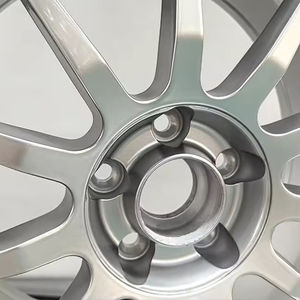 Jantes en alliage d'aluminium forgé Hunt, gris argent mat, légères, 10 rayons, 17-20 pouces, pour berlines sportives, <span class=keywords><strong>SUV</strong></span>, voitures particulières, 40 mm, 25 mm - Product Image 3