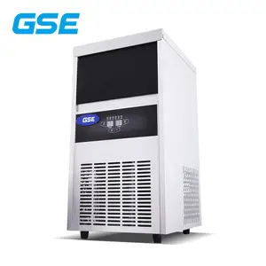 GSE water insufficient Alert Bevel Door Thickness of Ice Cube Adjustable ice making machine for commercial