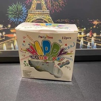 Waouh 6 pièces un ensemble pistolet à feu d'artifice gonflable thermoscellé nouveau design plastique PE 5000 pièces quantité minimale de commande 2022 meilleure vente