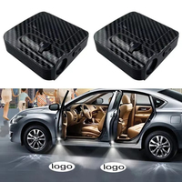 PACK sans fil LED Logo de voiture Projecteur d'accueil de porte Ombre fantôme Lampe laser pour Mazda Nissan Bmw Hyundai Opel Renault Honda