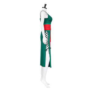 Disfraz de Cosplay de Zoro de One Piece para Mujer, Cinturón Verde y Rojo, Traje de Anime para Juego de Roles, Verano 2024 - Product Image 2