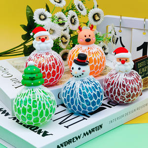 Jouet de balle anti-<span class=keywords><strong>stress</strong></span> créatif de Noël Squeeze and Release <span class=keywords><strong>Tension</strong></span>, Pop <span class=keywords><strong>Stress</strong></span> Balls for Emotional Calming - Product Image 1