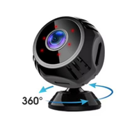 Vision nocturne (5m) Mini caméra à 360 ° 1080P Hd Vidéo Caméra de vision nocturne Surveillance Petit Sec IDS
