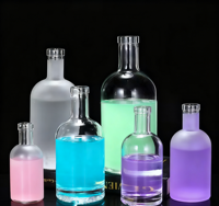 Usine En Gros 100 ml 150 ml 200 ml Mini Miniature Jus Vin Esprit Liqueur Bouteille En Verre