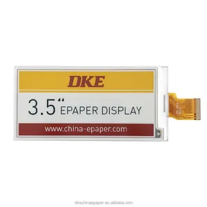 3.5 Inch black white red yellow 4 color e paper display e ink screen for retail price tags