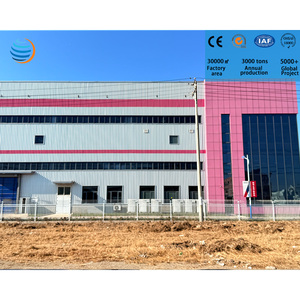Çin Modern Düşük Maliyetli Endüstriyel Atölye Çelik Yapı Özel Modüler Depo Prefabrik Sergi Salonu Ofis Binası - Product Image 6