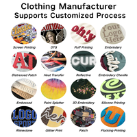 T-shirt personnalisé en coton 100% de haute qualité, 180, 200, 220 g/m², fabrication OEM, impression 3D en relief, votre propre t-shirt sur mesure.