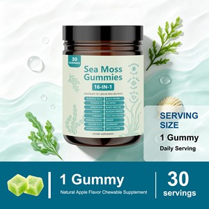 Gummies Premium 16-en-1 Complexes de Mousse de Mer Irlandaise Saveur Pomme, Complément Alimentaire, 30 Pièces, Matières Premières Végétales Naturelles, Adulte - Product Image 4