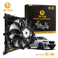 Ventilateur de refroidissement de radiateur brossé OE 17427563259 17113442089 17113400022 17113415181 pour BMW E83 X3, ventilateur brossé 300W avec module