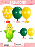 Lot de ballons d'été en gros pour fêtes, écologiques et durables, en forme d'arche, pour événements variés - Utilisation intérieure/extérieure