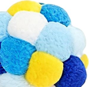 Factory Wholesale Price With Bells to Sound Seven Colorful Plush Ball Handmade Dog <b>Cat</b> <b>Interactive</b> <b>Toy</b> Pet <b>Toys</b> - Product Image 4