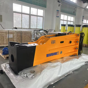 Martillo Hidráulico SOOSAN Sb 151 Tipo Caja, Nuevo Motor, para Excavadoras de 40-55 Toneladas, Certificado para Demolición, 1 Año de Garantía, Video - Product Image 1