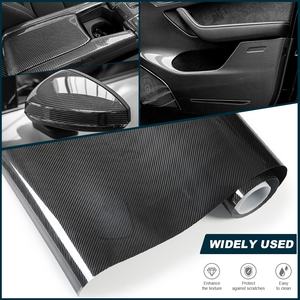 Precios al por Mayor, Vinilo Decorativo <span class=keywords><strong>para</strong></span> Autos y Motos, Película de Fibra de Carbono 8D TPU, Autocurable, Negro Carbono, Alta Calidad - Product Image 2