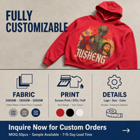 Sudadera con Capucha de Alta Gama, Estilo Urbano, con Estampado Digital DTG Personalizado, Retro, para Hombre