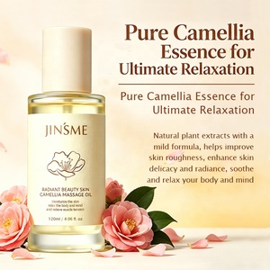 Huile de massage pure au camélia, hydratante naturelle, non grasse, nourrissante, huile de relaxation corporelle - Product Image 4