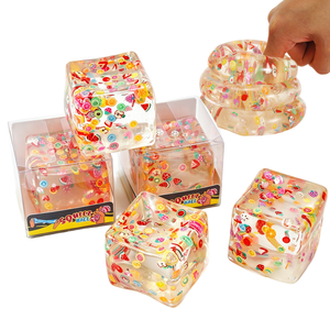 Pelota Antiestrés de Maltosa con Forma de Rodaja de Fruta - Juguete de Descompresión de Rebote Lento para Niños y Adultos - Product Image 5