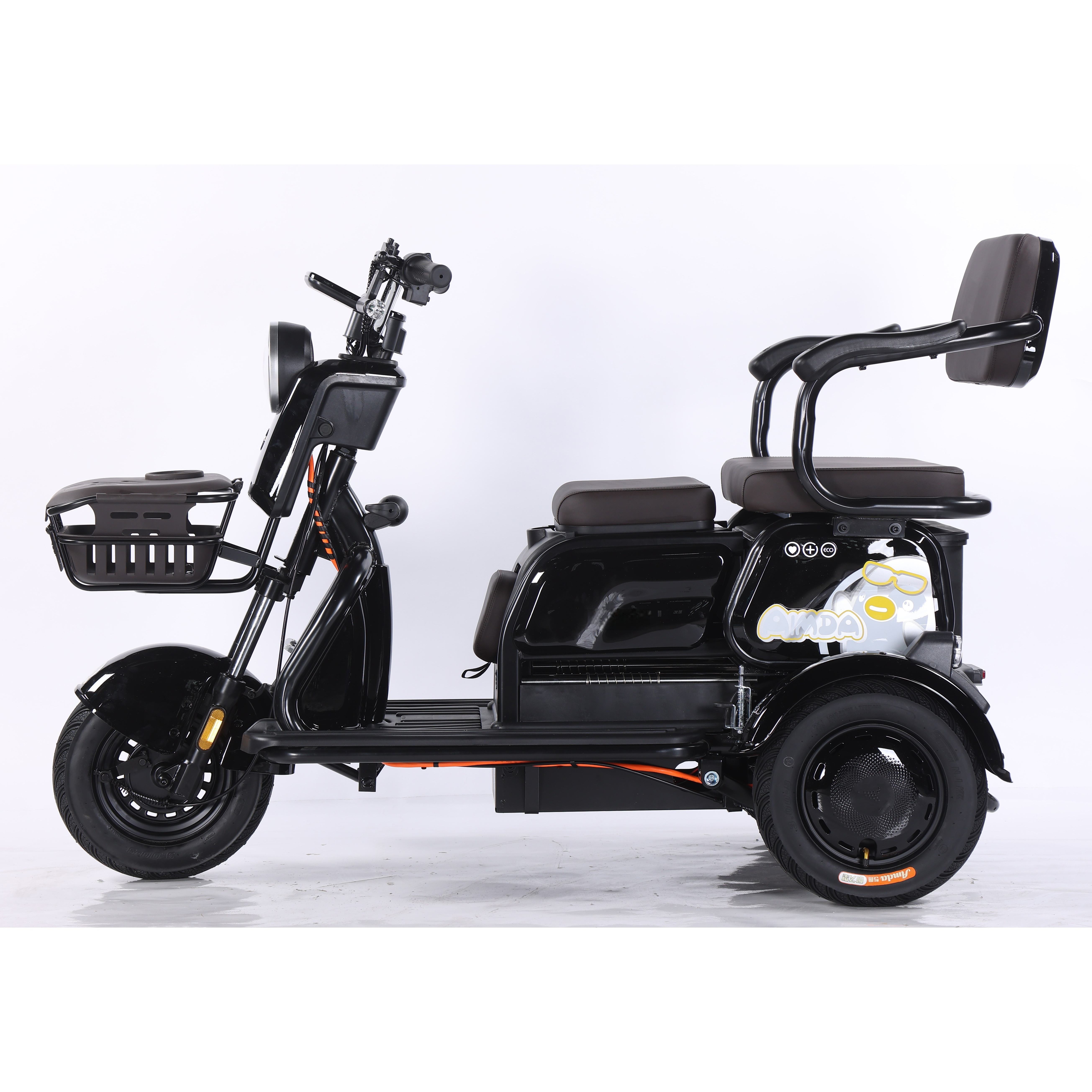 Best Selling Dual Motor Wheel Motorcycle Electric Cargo Tricycle