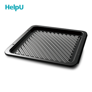 Plateau <span class=keywords><strong>de</strong></span> service à pizza carré avec revêtement antiadhésif <span class=keywords><strong>Plaque</strong></span> carrée <span class=keywords><strong>pour</strong></span> micro-ondes Plateau carré sans PFAS - Product Image 1