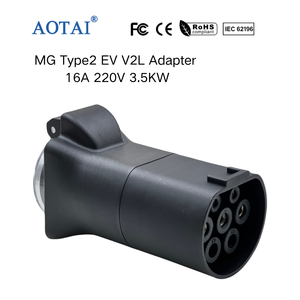 Adaptateur de câble EV AOTAI neuf pour MG ZS MG4 <span class=keywords><strong>MG5</strong></span>, prise factice Type 2 <span class=keywords><strong>V2L</strong></span> (Vehicle to Load) 3,5/7 kW IP54 - Product Image 4