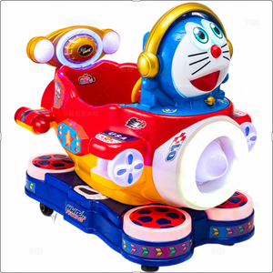 Balançoire à monnayeur pour enfants de moins de 3 ans, usage commercial, jouet musical électrique pour centre de divertissement à domicile - Product Image 2