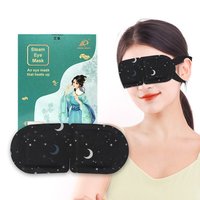Masque oculaire chauffant en coton hydratant tendance 2025 pour la relaxation, le sommeil et la santé oculaire en voyage nocturne