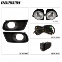 Kit de feux antibrouillard avant et feux de jour pour Mazda BT-50 2009-2011 Pickup, paires de phares halogènes